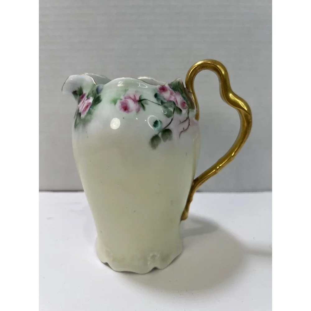Rosenthal China Germany Classic Rose Collection 5.5” Creamer Jug Iris Gold gild